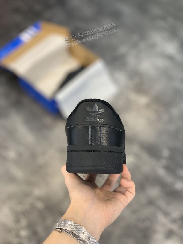 Adidas鞋 阿迪達斯黑色板鞋 全新adidas Originals 男女同款  hdx13327